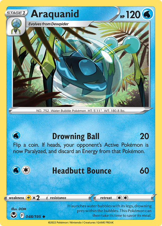 Silver Tempest - 048/195 - Araquanid