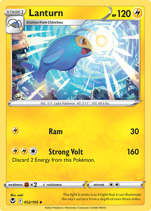 Silver Tempest - 052/195 - Lanturn