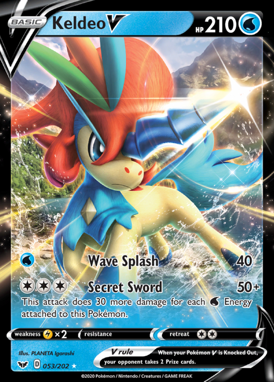 Sword & Shield - 053/202 - Keldeo V