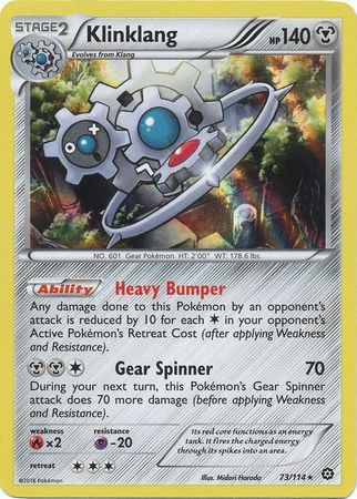 Steam Siege - 073/114 - Klinklang - Holo