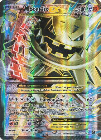 Steam Siege - 109/114 - MSteelix EX
