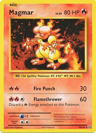 Evolutions - 020/108 - Magmar