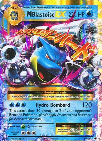 Evolutions - 022/108 - M Blastoise EX