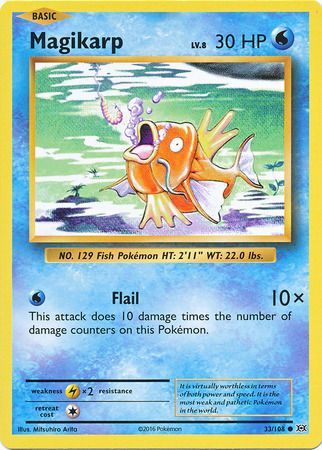 Evolutions - 033/108 - Magikarp