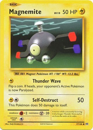 Evolutions - 037/108 - Magnemite
