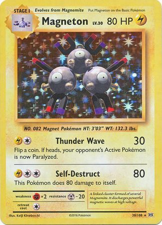 Evolutions - 038/108 - Magneton - Holo