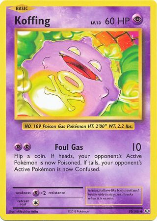 Evolutions - 050/108 - Koffing