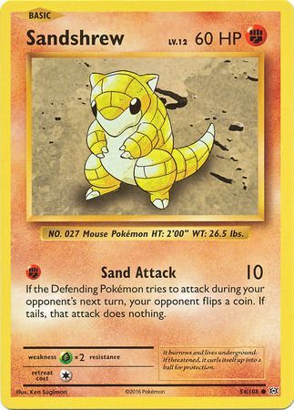Evolutions - 054/108 - Sandshrew