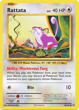 Evolutions - 066/108 - Rattata