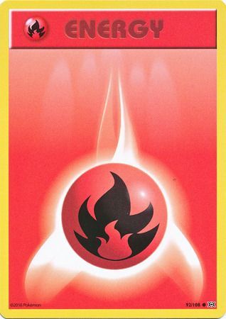 Evolutions - 092/108 - Fire Energy