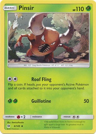 Sun & Moon - 006/149 - Pinsir