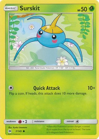 Sun & Moon - 007/149 - Surskit
