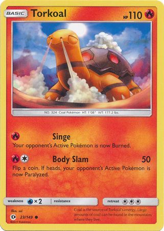 Sun & Moon - 023/149 - Torkoal