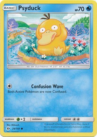 Sun & Moon - 028/149 - Psyduck