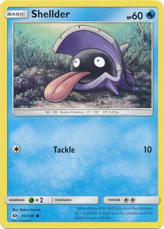 Sun & Moon - 033/149 - Shellder