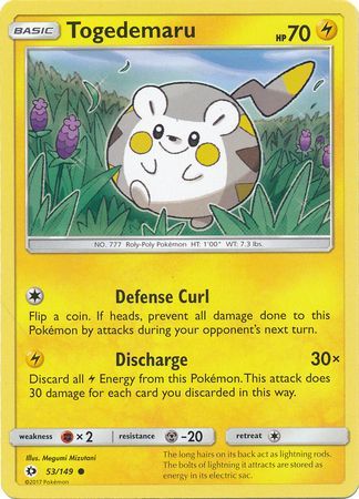 Sun & Moon - 053/149 - Togedemaru