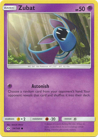 Sun & Moon - 054/149 - Zubat