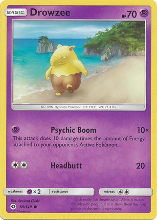 Sun & Moon - 059/149 - Drowzee