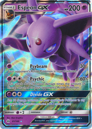 Sun & Moon - 061/149 - Espeon GX