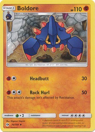 Sun & Moon - 070/149 - Boldore