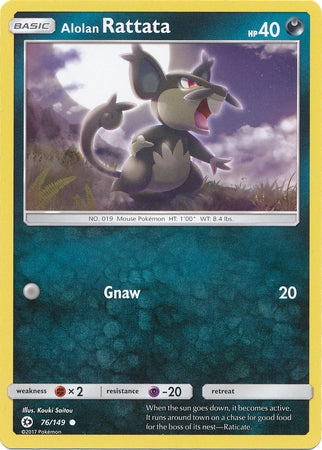 Sun & Moon - 076/149 - Alolan Rattata