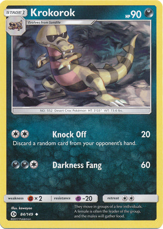 Sun & Moon - 084/149 - Krokorok