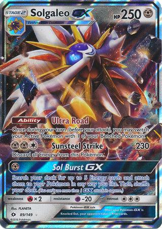 Sun & Moon - 089/149 - Solgaleo GX