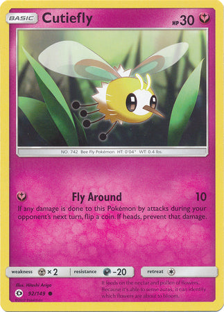 Sun & Moon - 092/149 - Cutiefly