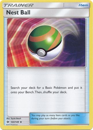 Sun & Moon - 123/149 - Nest Ball