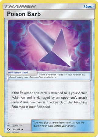 Sun & Moon - 124/149 - Poison Barb