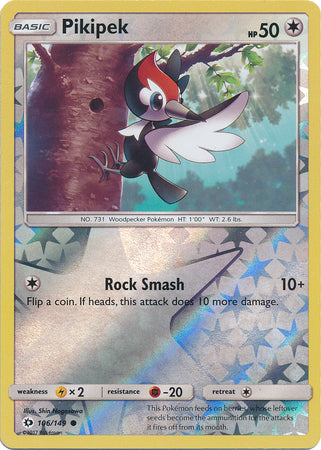 Sun & Moon - 106/149 - Pikipek - Reverse Holo