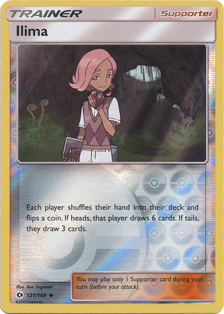 Sun & Moon - 121/149 - Ilima - Reverse Holo