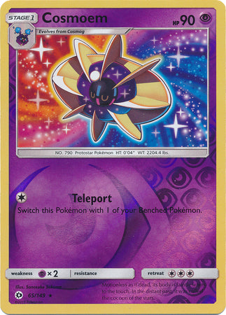 Sun & Moon - 065/149 - Cosmoem - Reverse Holo