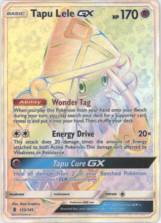 Guardians Rising - 155/145 - Tapu Lele GX