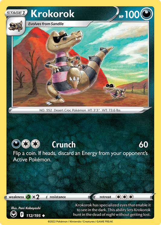 Silver Tempest - 112/195 - Krokorok