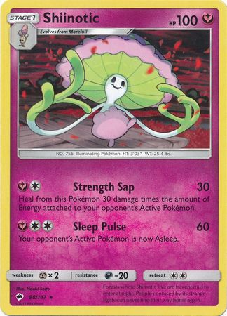 Burning Shadows - 098/147 - Shiinotic