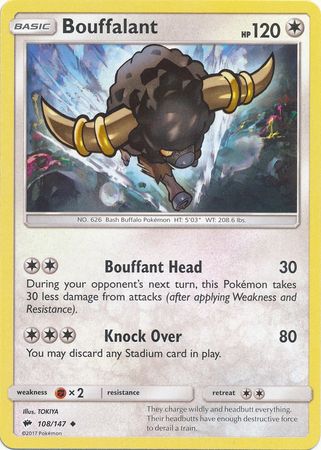 Burning Shadows - 108/147 - Bouffalant