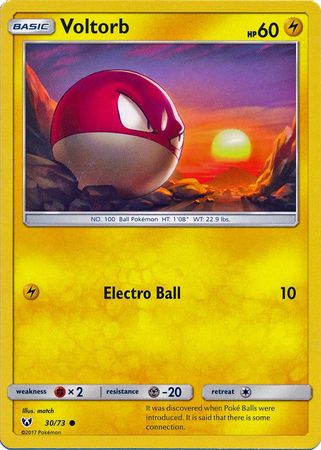 Shining Legends - 030/073 - Voltorb