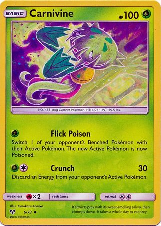Shining Legends - 006/073 - Carnivine