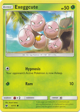 Crimson Invasion - 004/111 - Exeggcute