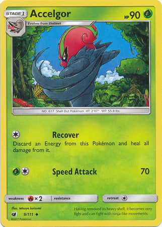 Crimson Invasion - 009/111 - Accelgor