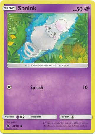 Crimson Invasion - 041/111 - Spoink