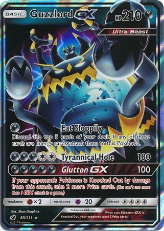Crimson Invasion - 063/111 - Guzzlord GX