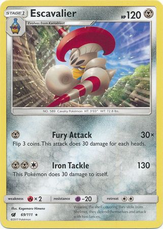 Crimson Invasion - 069/111 - Escavalier