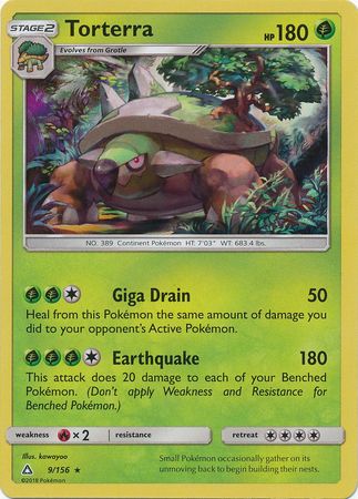 Ultra Prism - 009/156 - Torterra - Holo