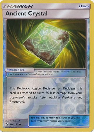 Ultra Prism - 118/156 - Ancient Crystal - Reverse Holo