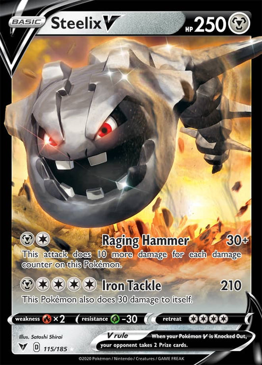 Vivid Voltage - 115/185 - Steelix V