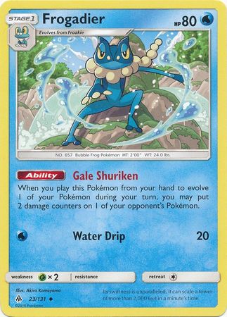 Forbidden Light - 023/131 - Frogadier