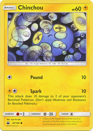 Celestial Storm - 049/168 - Chinchou