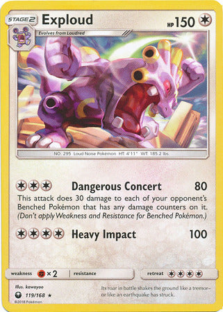 Celestial Storm - 119/168 - Exploud